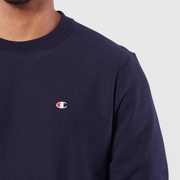 🏅🆕 Champion ✪ Reverse Weave Sweatshirt ✪ Navy ✪ - Picture 3 of 8